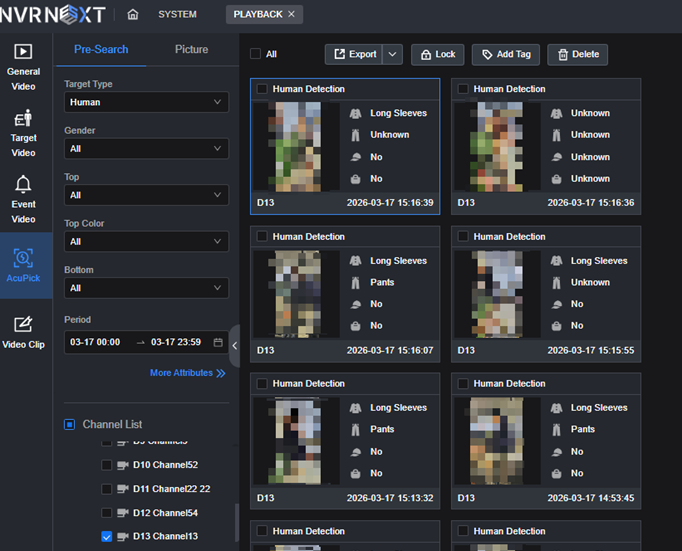 Clicking the Live icon to view channel footage on the map